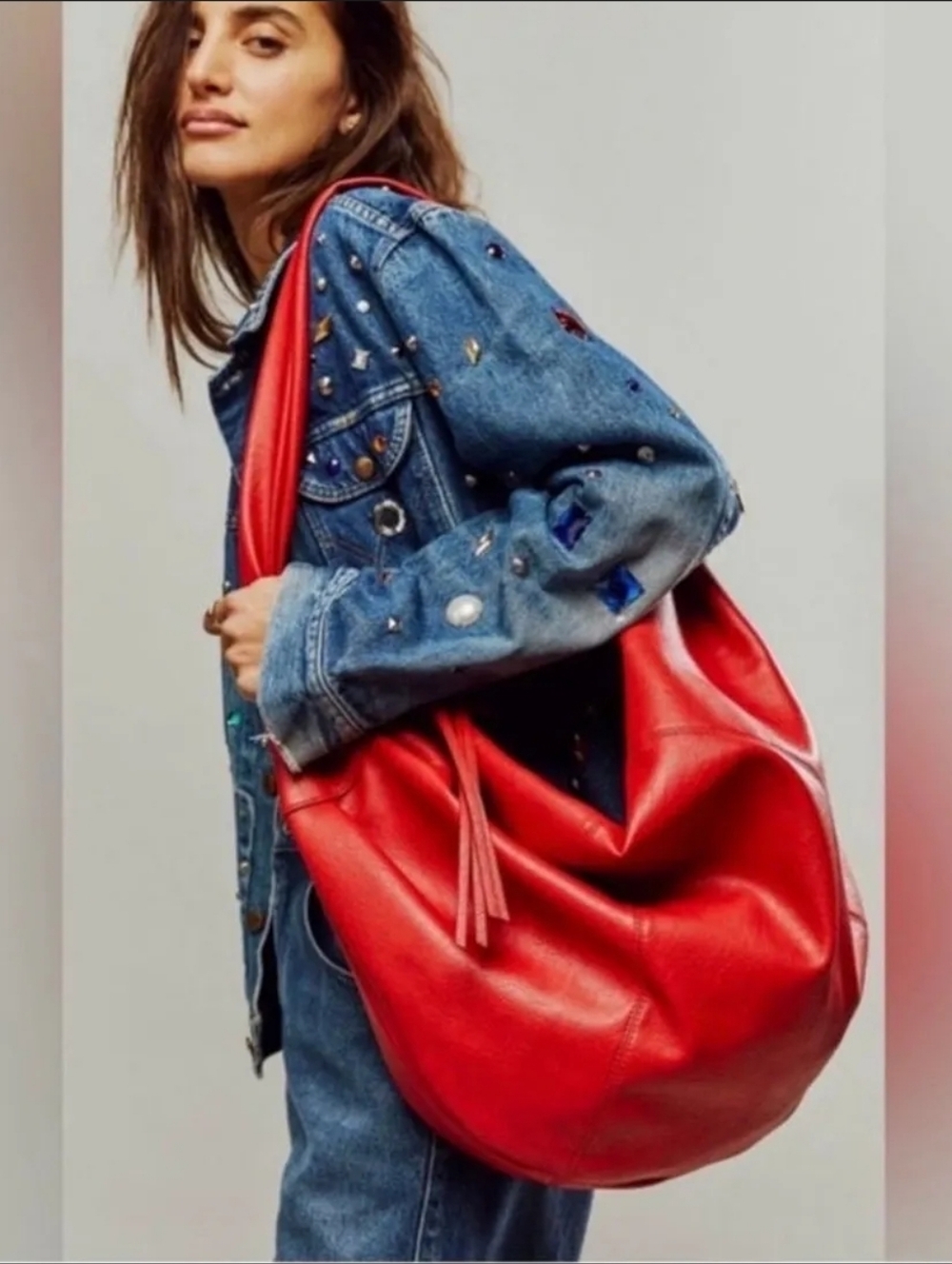 Free People NWTs Slouchy Carryall
